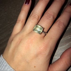 David Yurman Ring w/ Prasiolite